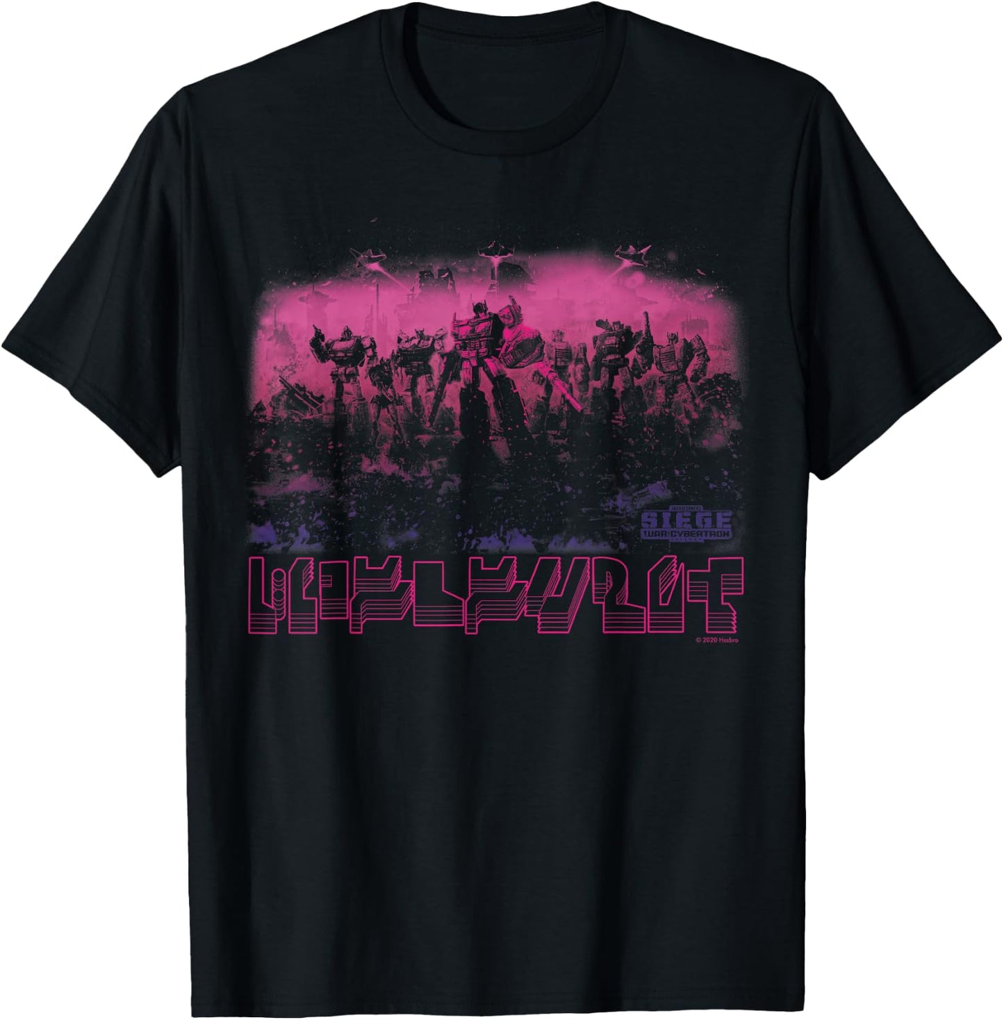 Transformers: War For Cybertron Resistance Portrait T-Shirt - T-Shirt | Black
