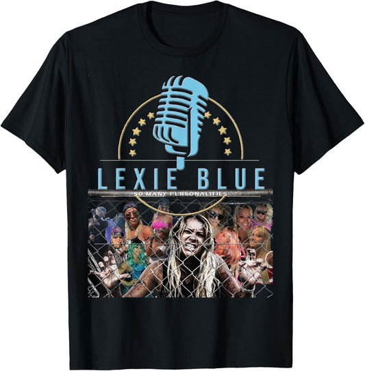 Lexie Blue So Many Personalities T-Shirt - T-Shirt | Black