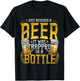 I Just Rescued A Beer It Was Trapped In A Bottle Rescued T-Shirt - T-Shirt | Black