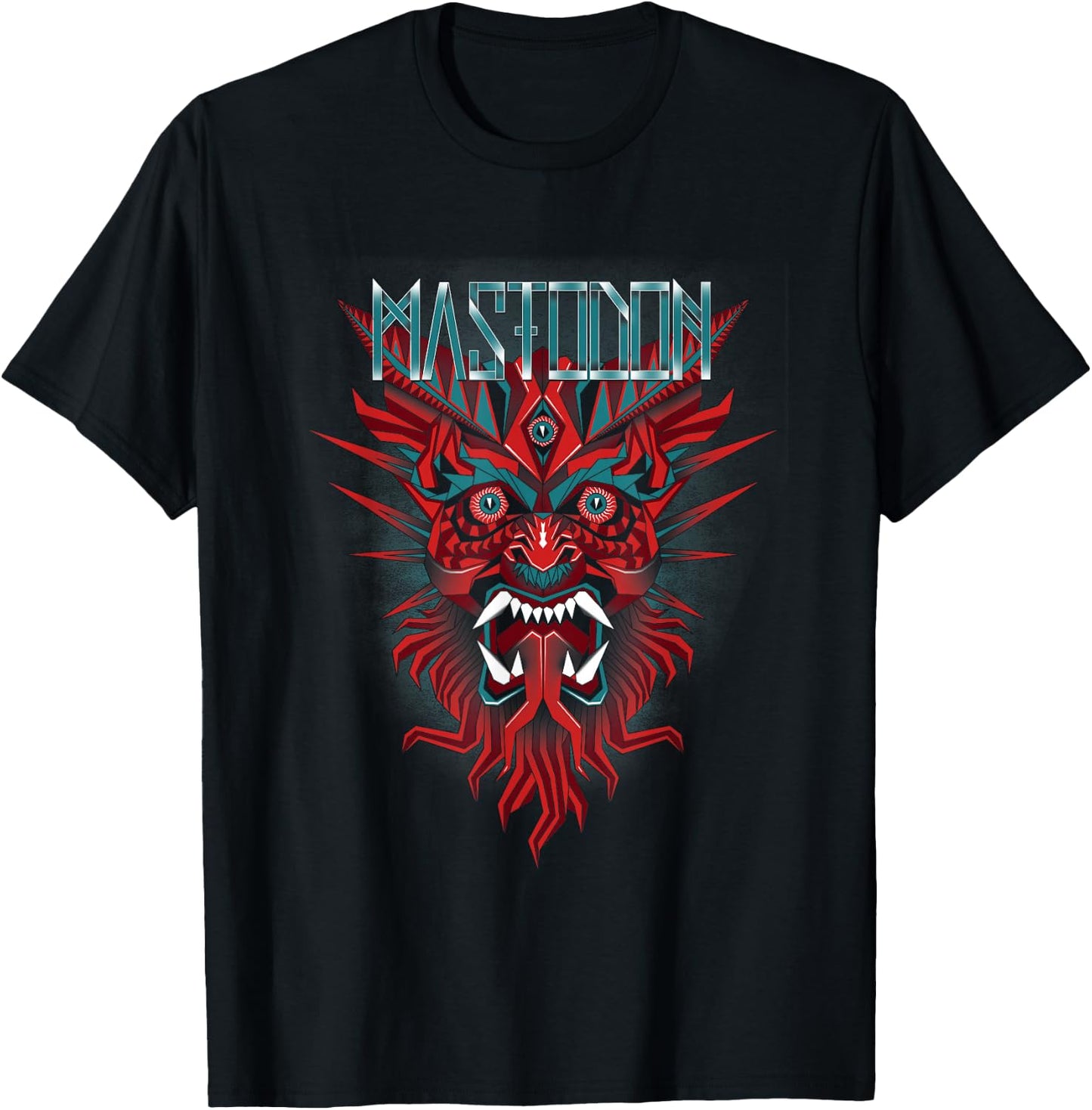 Mastodon Geodemon T-Shirt - T-Shirt | Black