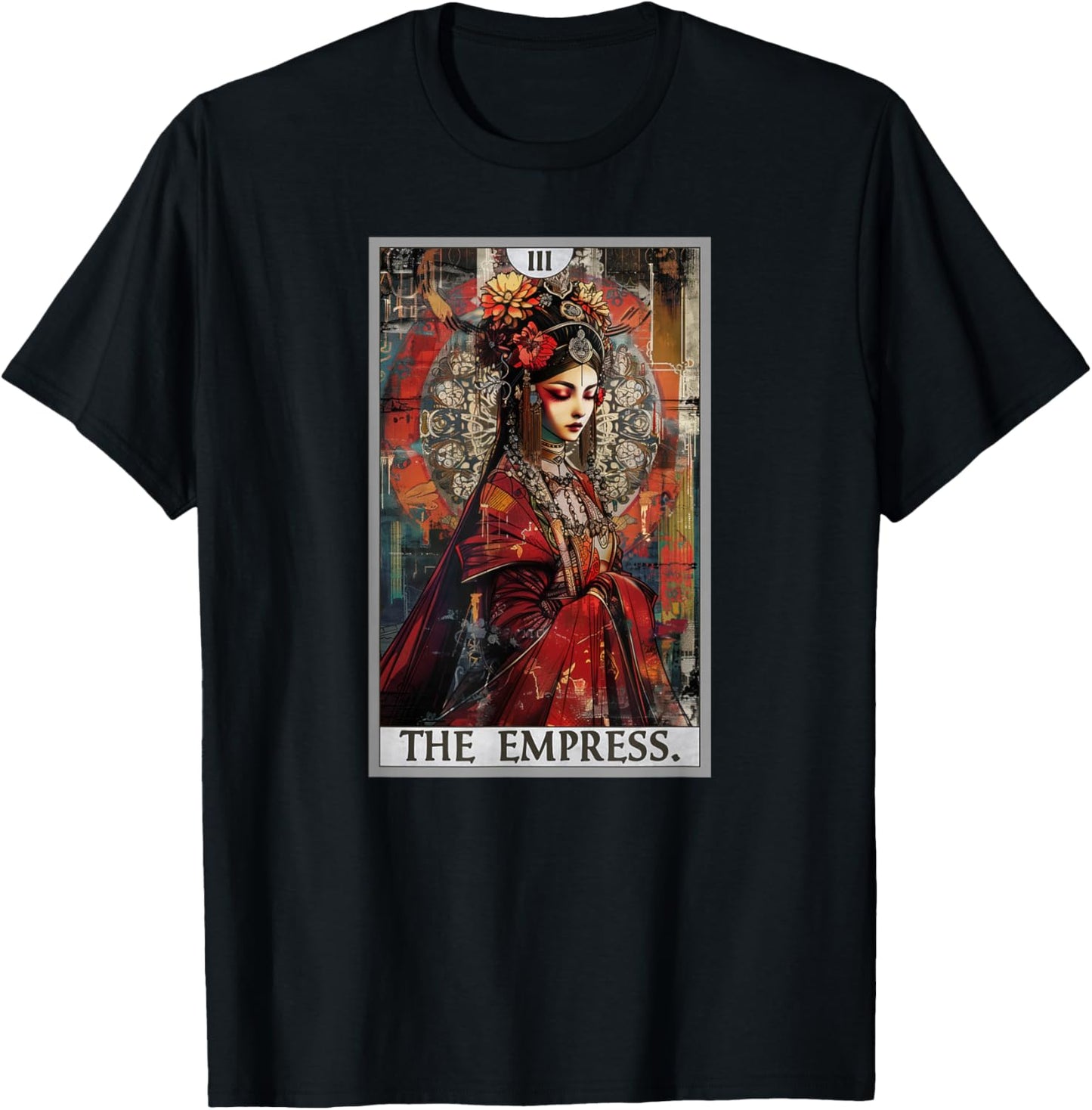 Tarot Cards Tarot Card 3 The Empress T-Shirt - T-Shirt | Black