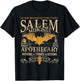 Salem Medicines Apothecary Witch Spooky Season Halloween T-Shirt - T-Shirt | Black