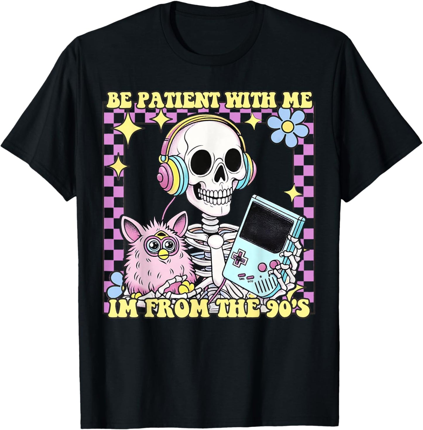 Please Be Patient With Me I'm From The 90s T-Shirt - T-Shirt | Black