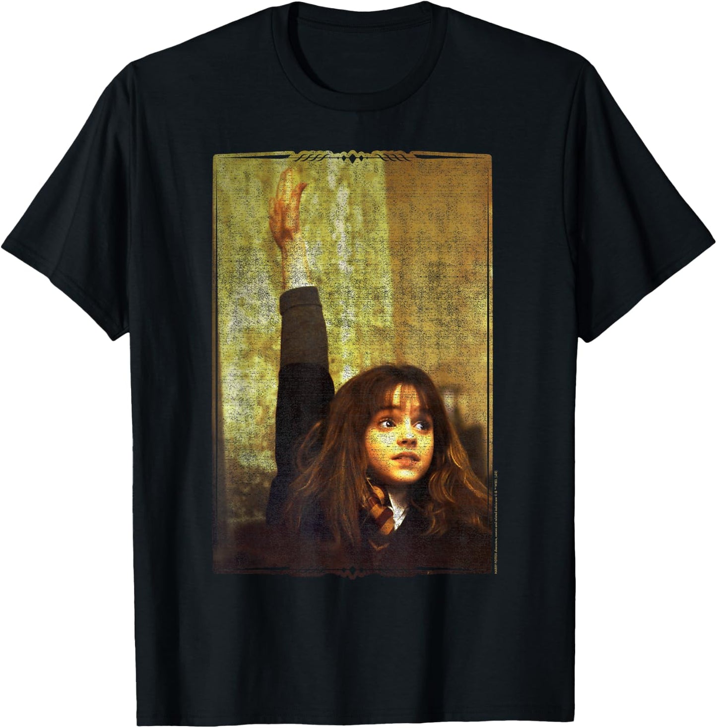 Harry Potter Hermione Granger I Know The Answer Portrait T-Shirt - T-Shirt | Black