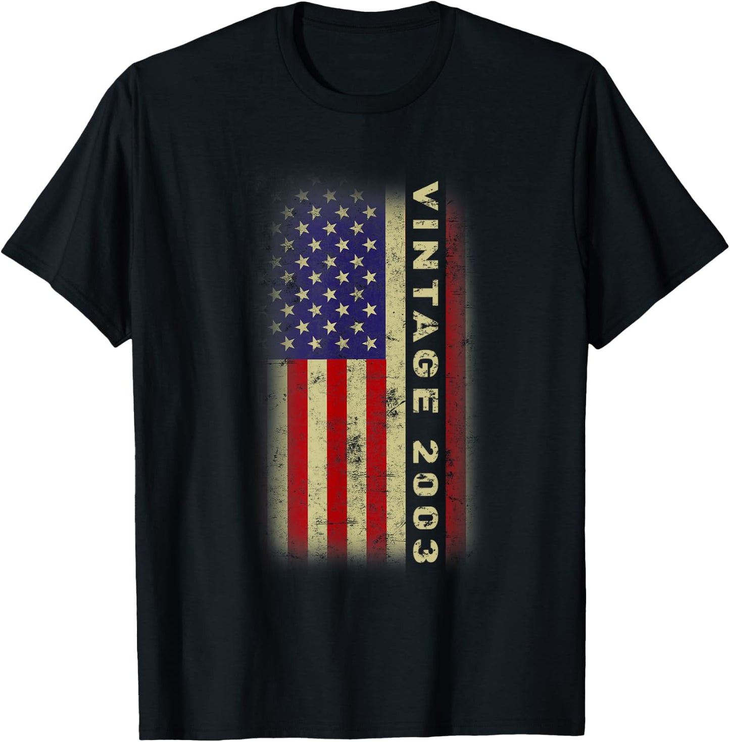 Vintage 2003 Cool 22 Year Old Bday Men Women 22nd Birthday T-Shirt - T-Shirt | Black