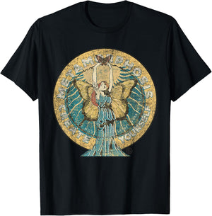 Metamorphosis - Butterfly - Create Yourself - Inspirational T-Shirt - T-Shirt | Black