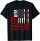 Patriotic Devotee USA Flag Cross Faith Over Fear Jesus T-Shirt - T-Shirt | Black