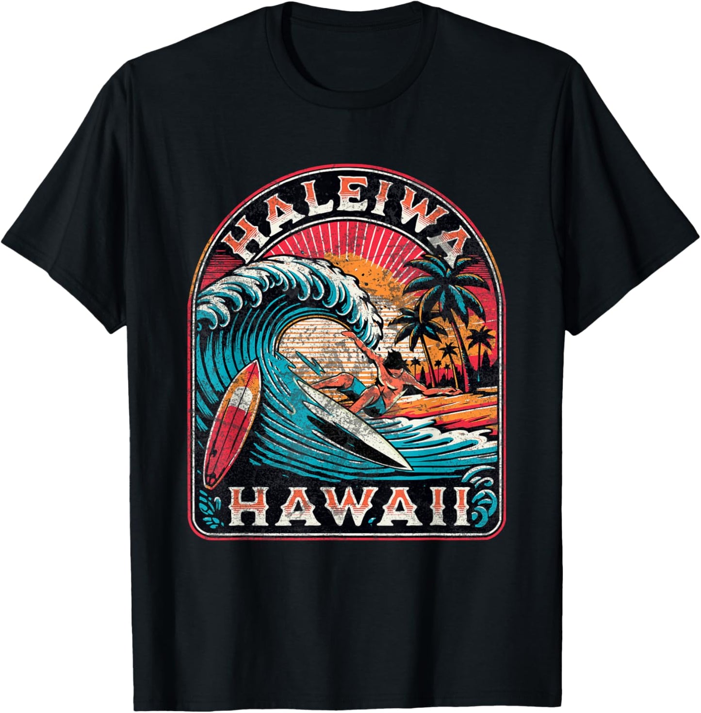 Haleiwa T-Shirt - T-Shirt | Black