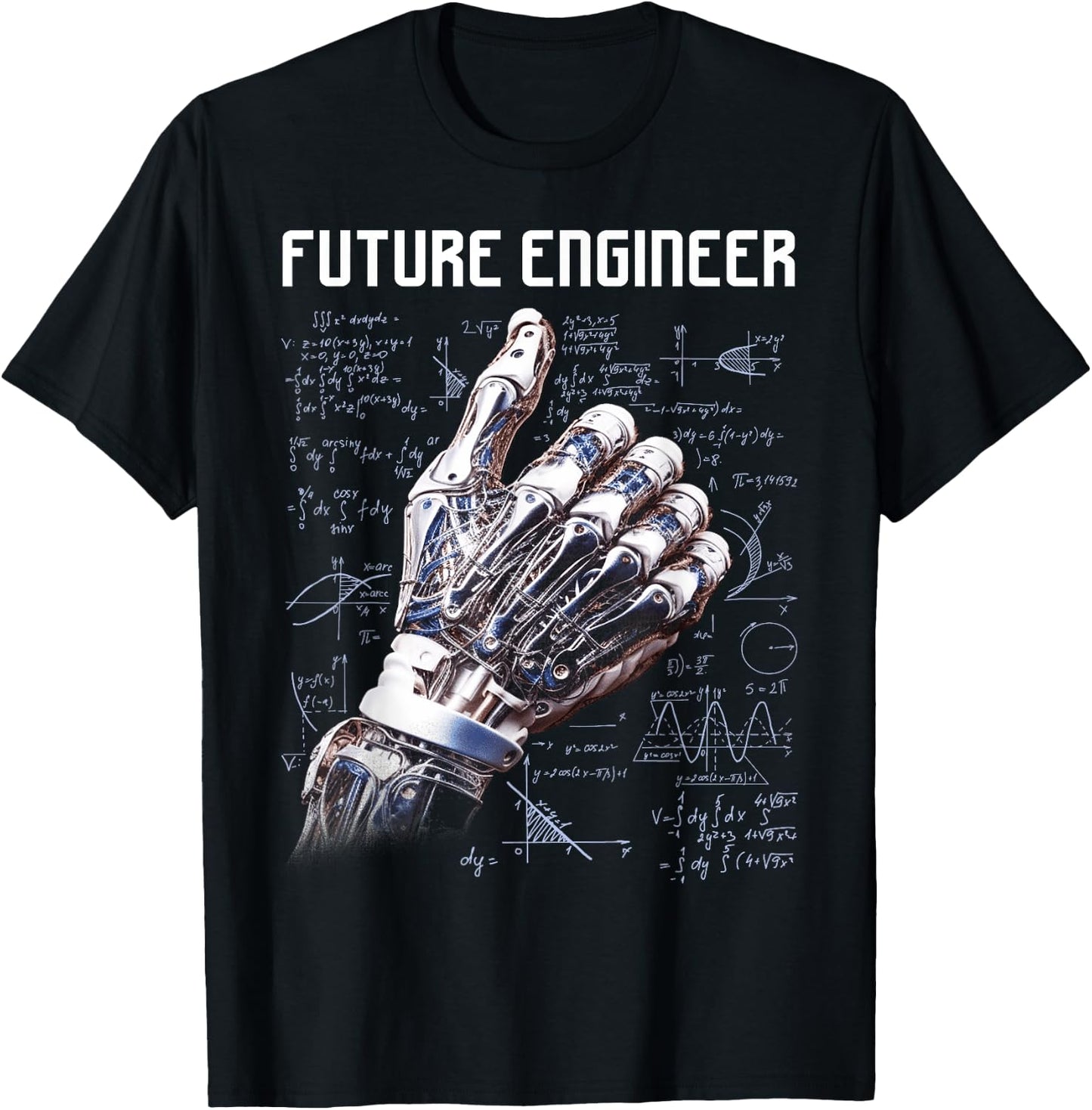 Future Engineer Costume Robot Robotics Adults & Kids T-Shirt - T-Shirt | Black