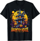 Haunted House Don't Come Alone - Scary Moonlit Pumpkins Kids T-Shirt - T-Shirt | Black