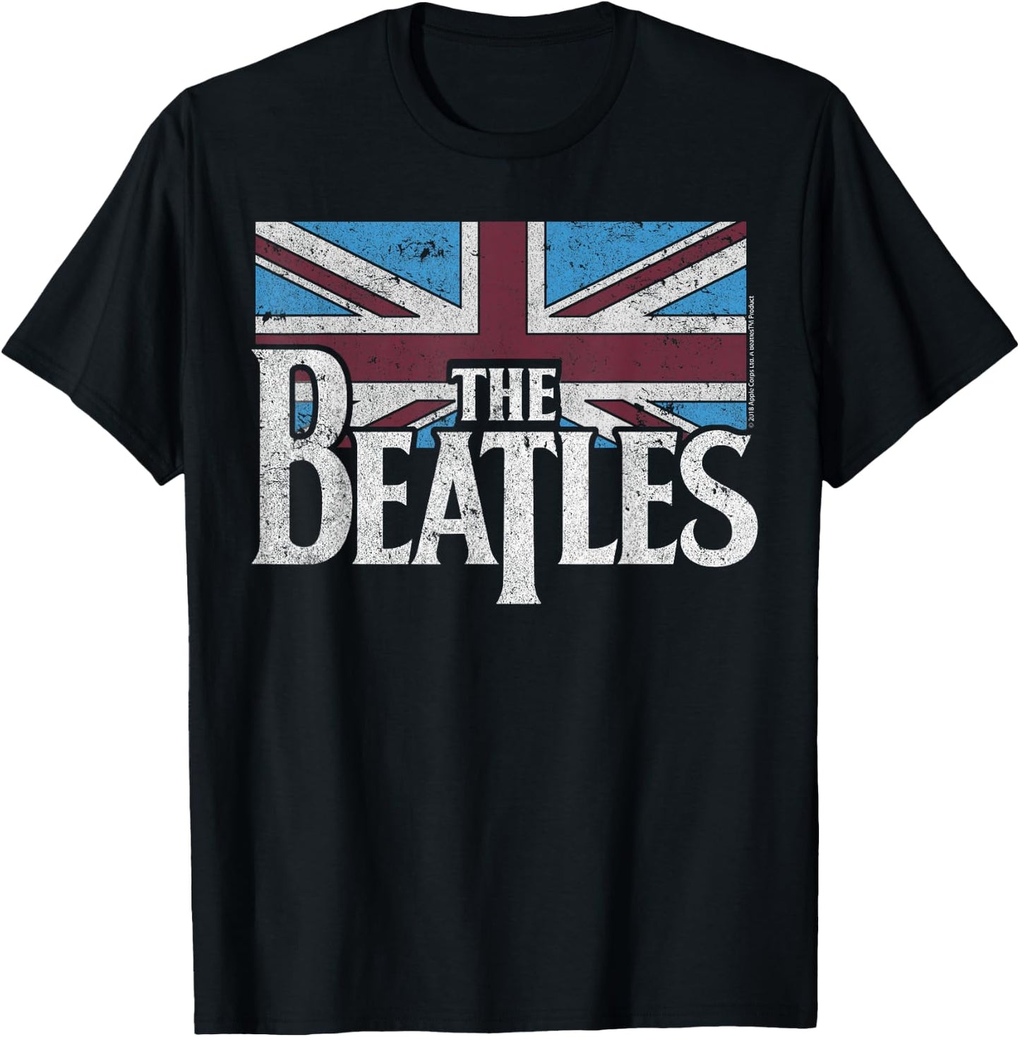 The Beatles Logo T-Shirt - T-Shirt | Black