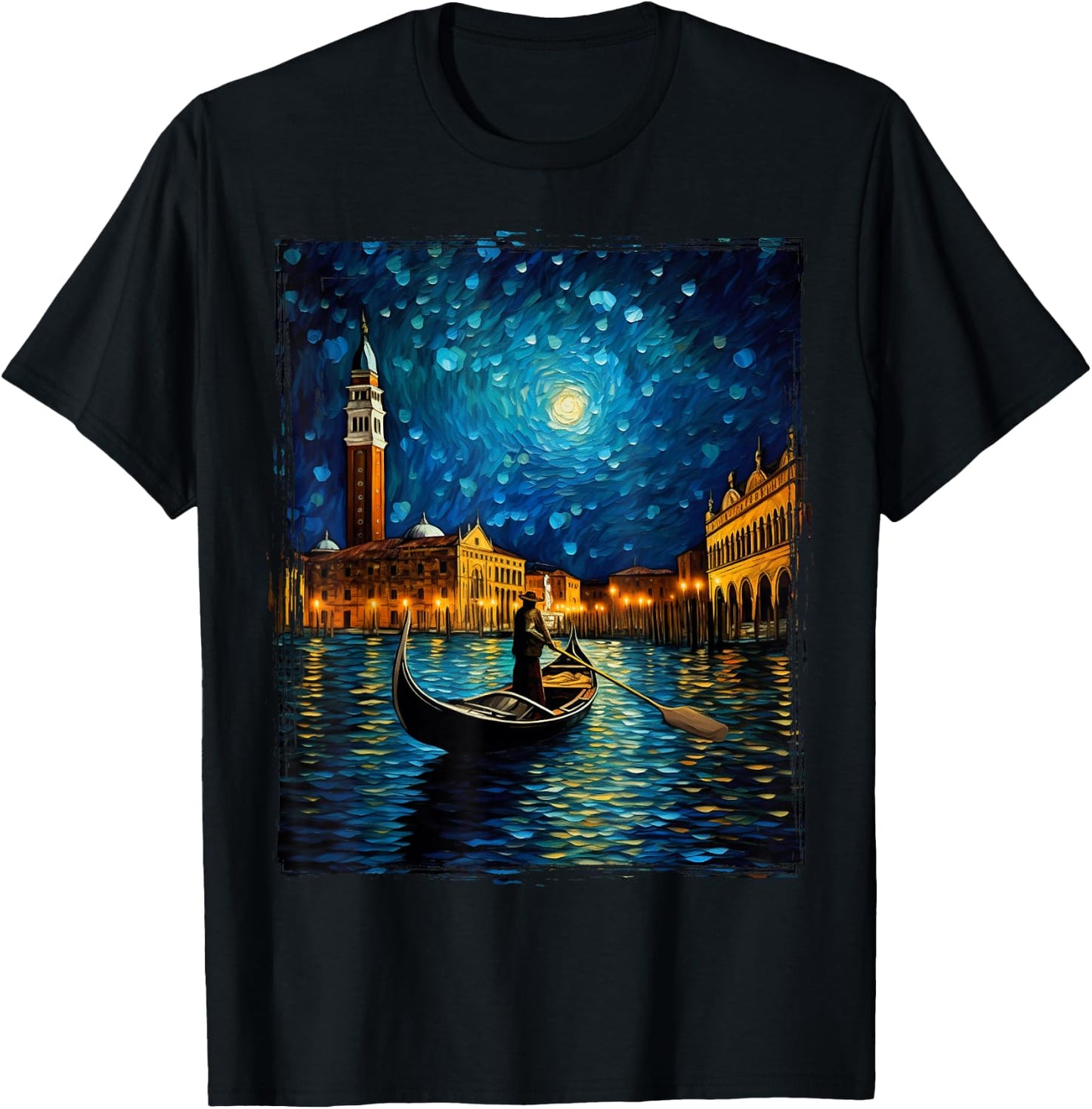 Venice Italy Venice Italian Souvenir T-Shirt - T-Shirt | Black