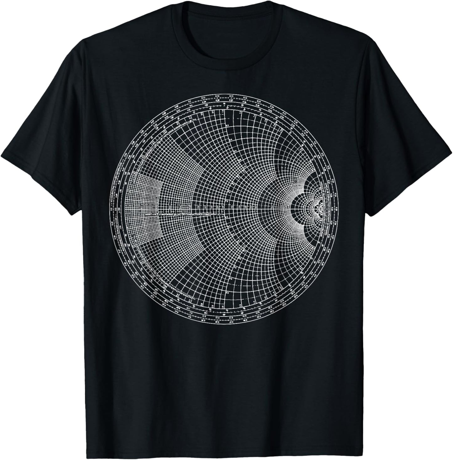 Vintage Chart - Electromagnetic Wave Reflection Transmission T-Shirt - T-Shirt | Black