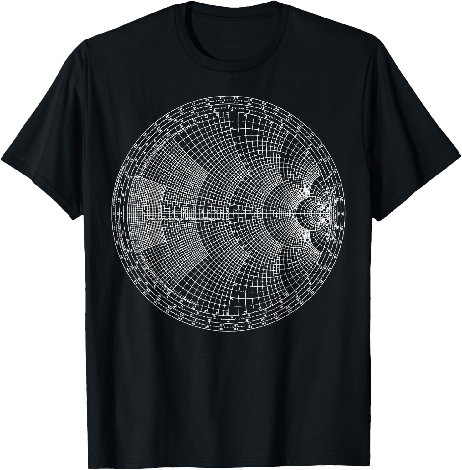 Vintage Chart - Electromagnetic Wave Reflection Transmission T-Shirt - T-Shirt | Black