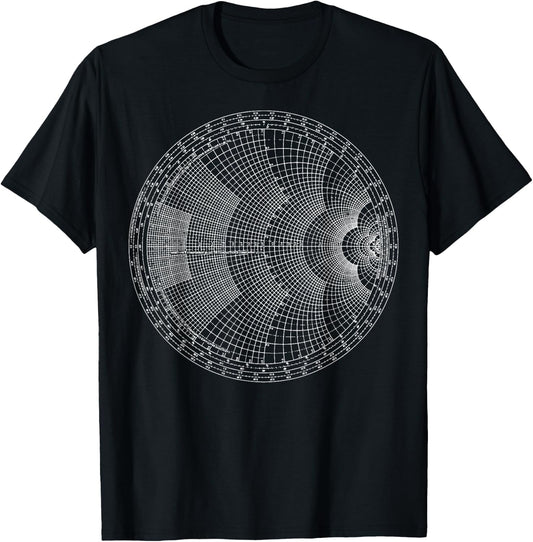 Vintage Chart - Electromagnetic Wave Reflection Transmission T-Shirt - T-Shirt | Black