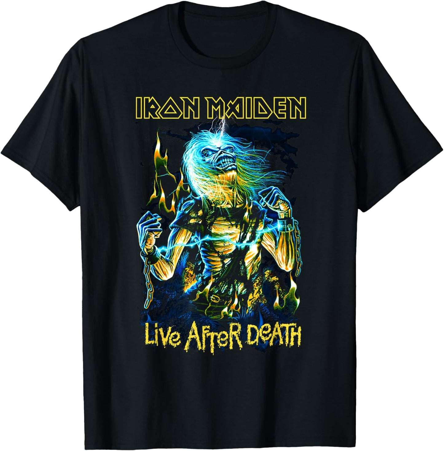 Iron Maiden Live After Death T-Shirt - T-Shirt | Black