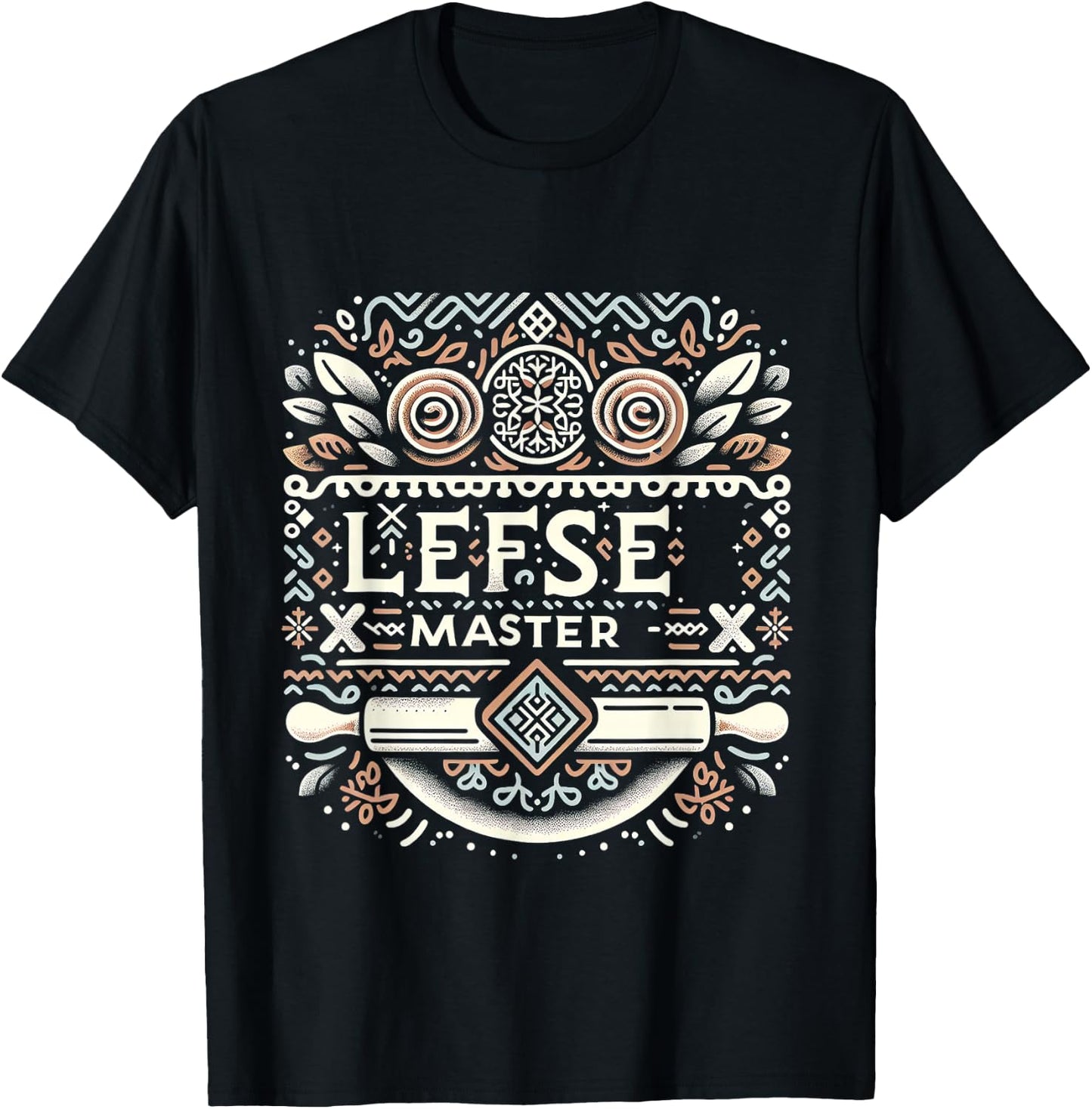 Lefse Master T-Shirt - T-Shirt | Black