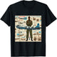 B29 Superfortress WW2 Warplane Airplane Infographics T-Shirt - T-Shirt | Black