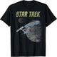 Star Trek: The Original Series Vintage Enterprise Poster T-Shirt - T-Shirt | Black