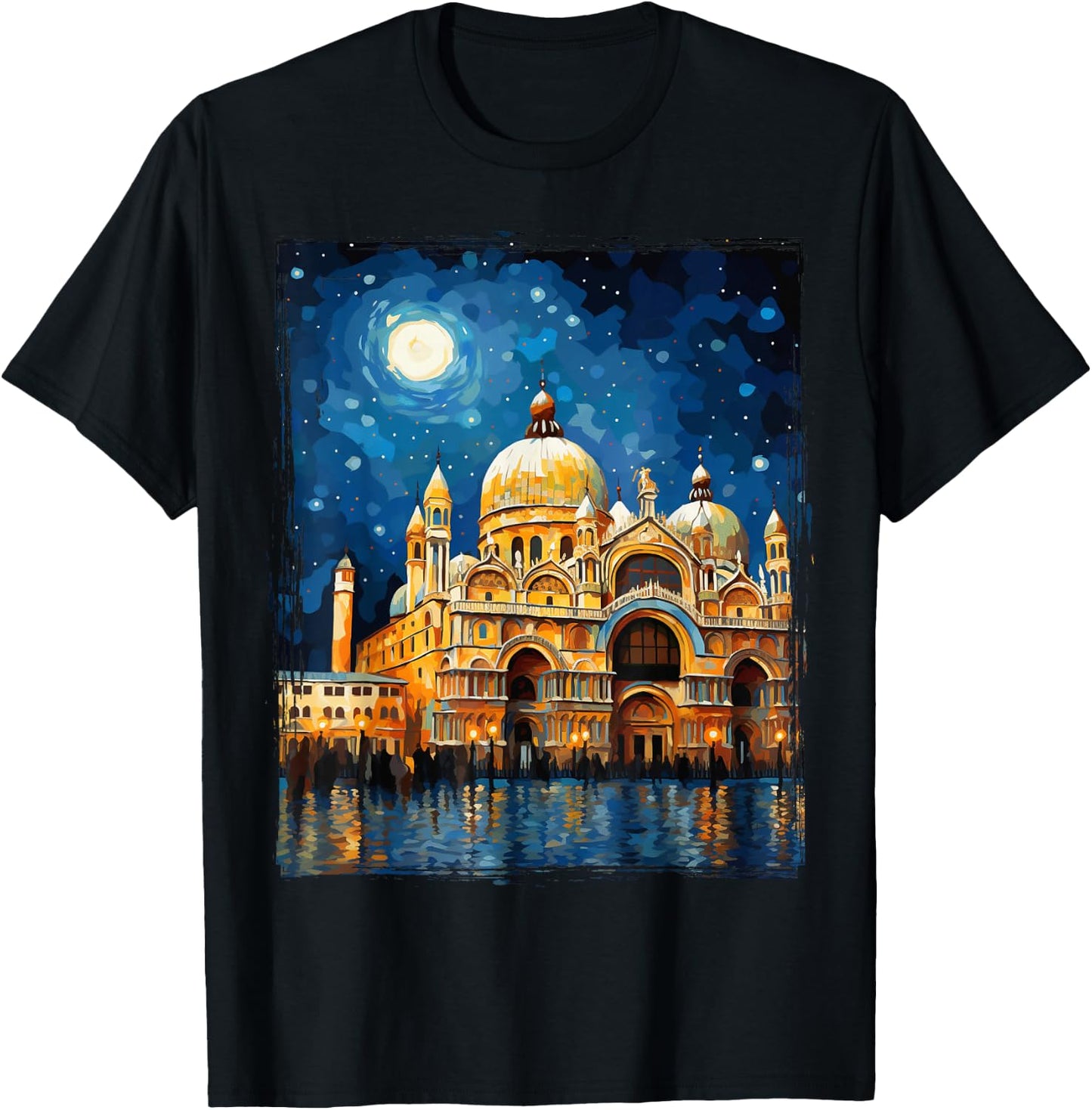 Venice Italy Venezia Italian Souvenir T-Shirt - T-Shirt | Black