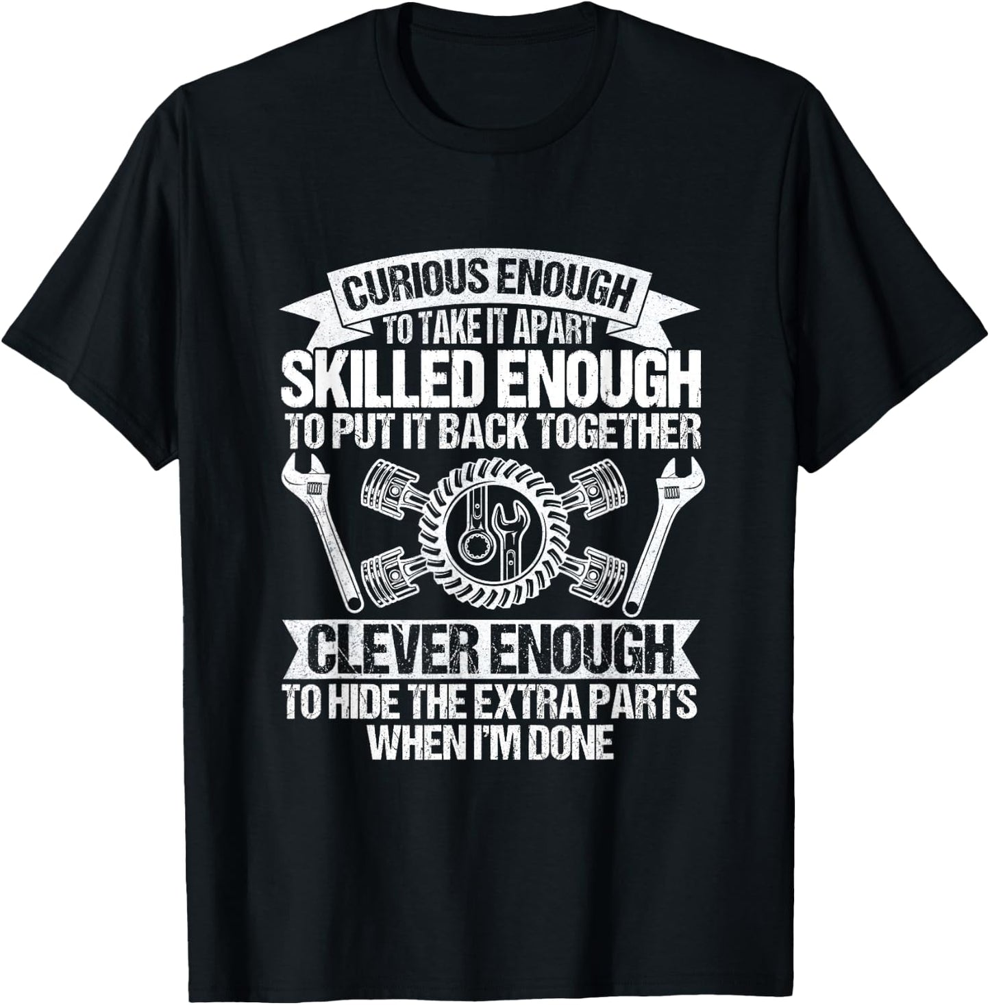 Cute Mechanic Boys Motorcycle Auto Mechanic Garage T-Shirt - T-Shirt | Black