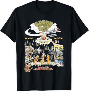 Green Day Dookie Scene T-Shirt - T-Shirt | Black