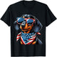 Dachshund 4th of July Dog Men Women Kids Boys Girls Children T-Shirt - T-Shirt | Black