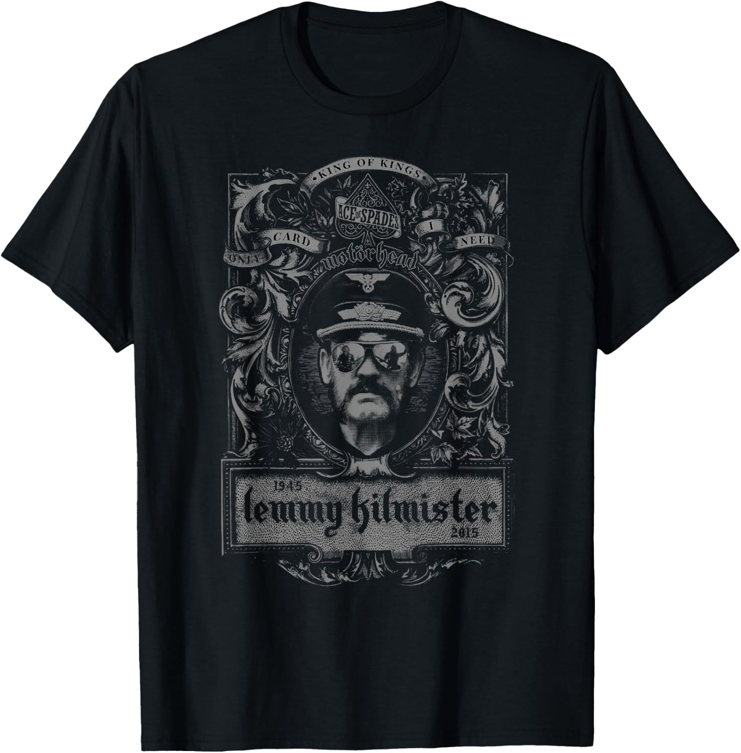 Motörhead - Lemmy Crest T-Shirt - T-Shirt | Black