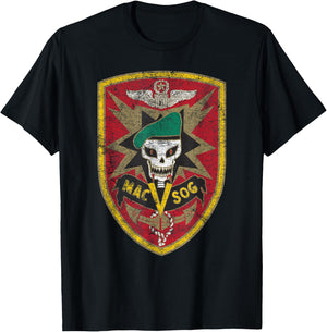 American Marauder: MACV-SOG Insignia T-Shirt - T-Shirt | Black