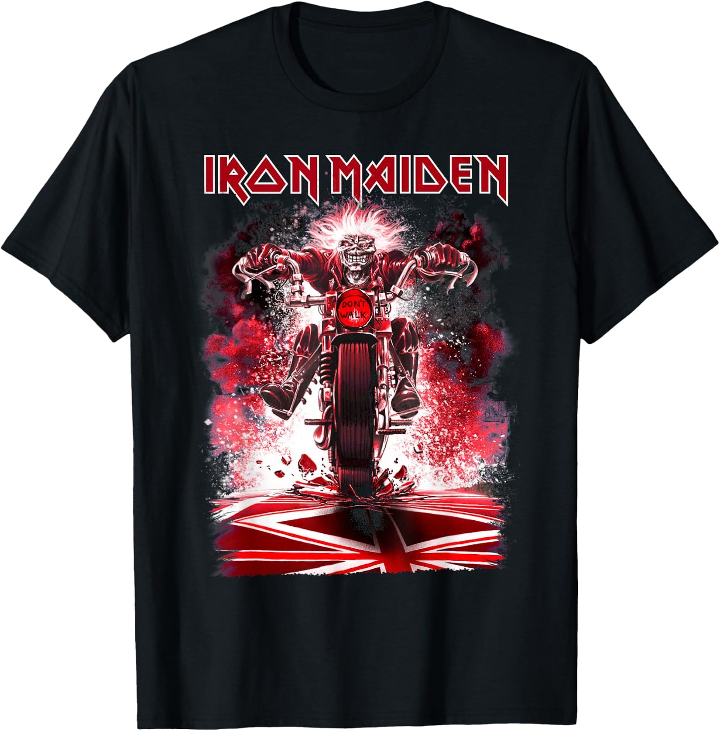 Iron Maiden - Eddie Bike T-Shirt - T-Shirt | Black