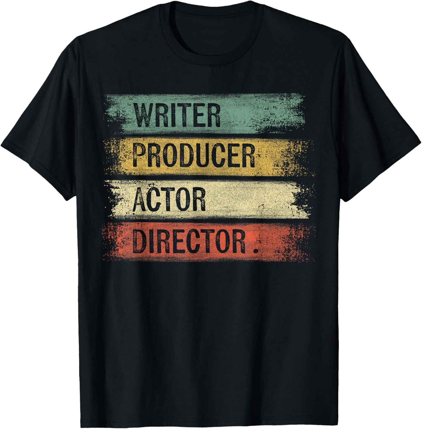 Writer Producer Actor Director Filmmaker Gifts Movie Theater T-Shirt - T-Shirt | Black