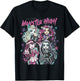 Graduates of Monster High - Draculaura Frankie Lagoona Clawdeen T-Shirt - T-Shirt | Black