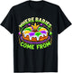 Mardi Gras Where Babies Come From King Cake Baby Pregnancy T-Shirt - T-Shirt | Black
