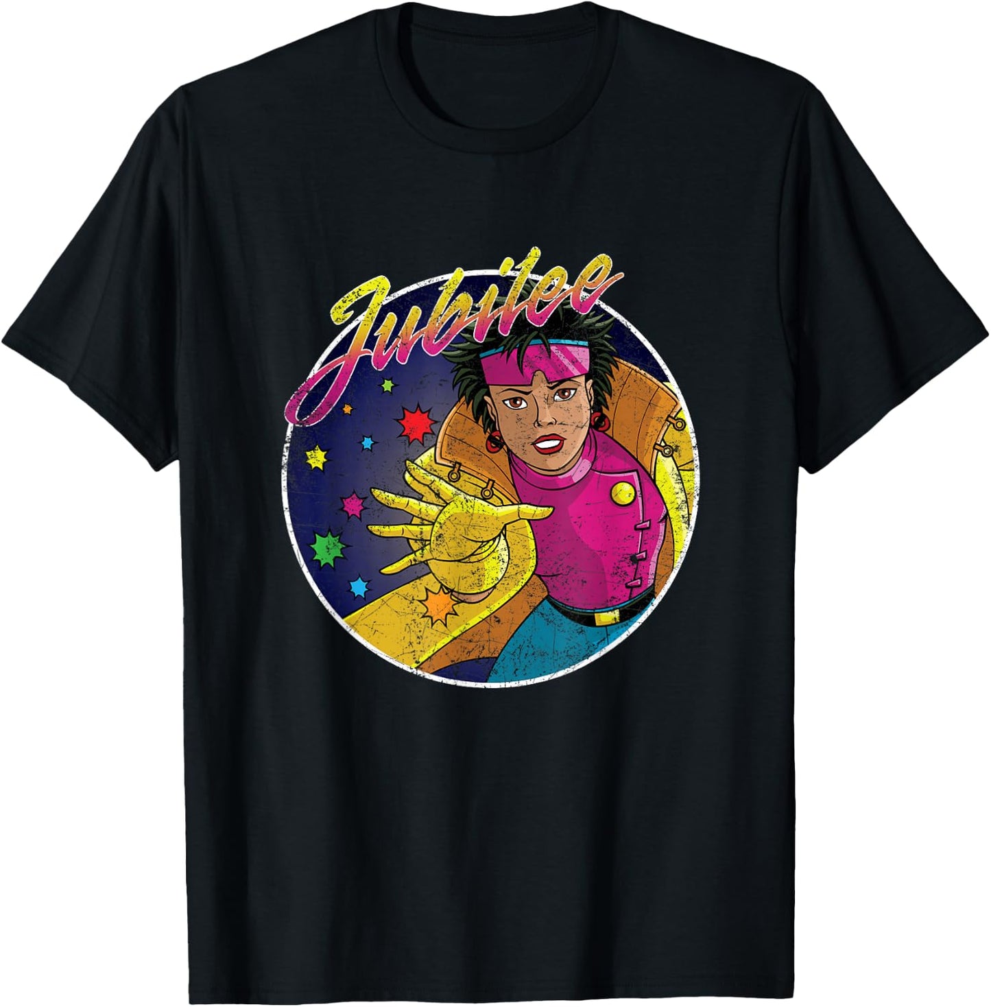 Marvel X-Men Jubilee 90s T-Shirt - T-Shirt | Black