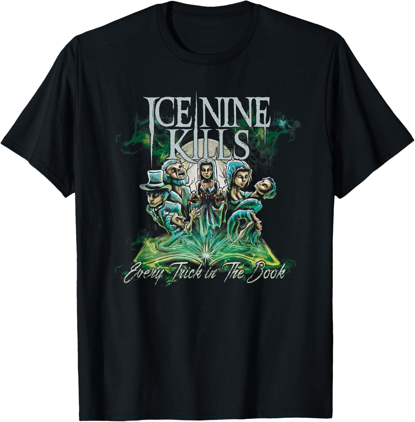 Ice Nine Kills - Every Trick in The Book Cover T-Shirt - T-Shirt | Black