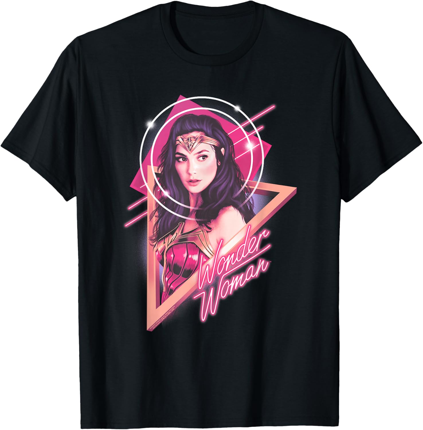 Wonder Woman 1984 Soft Glow T-Shirt - T-Shirt | Black