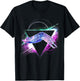 Aesthetic Galaxy Cuttlefish T-Shirt - T-Shirt | Black