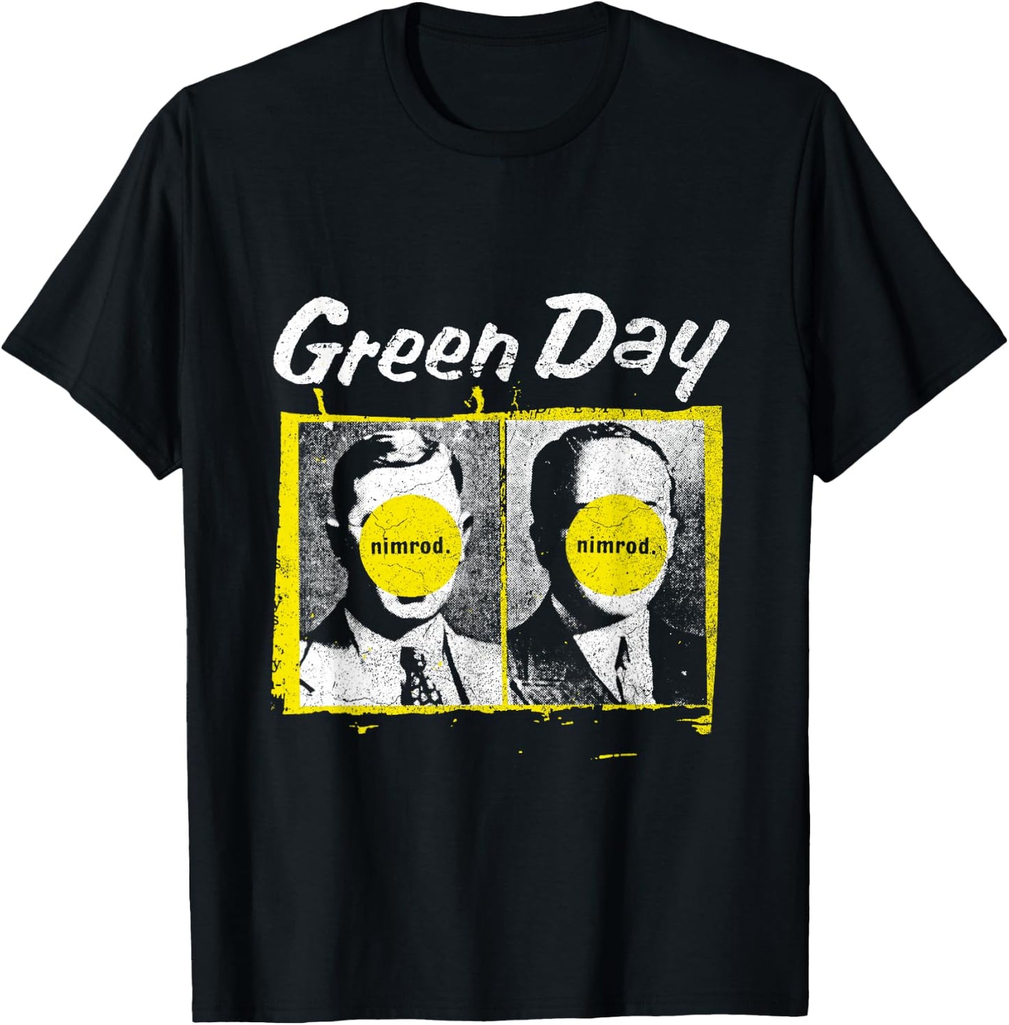 Green Day Nimrod T-Shirt - T-Shirt | Black