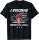 Fort Benning GA Army Base-Airborne , Veterans Day Gift T-Shirt - T-Shirt | Black