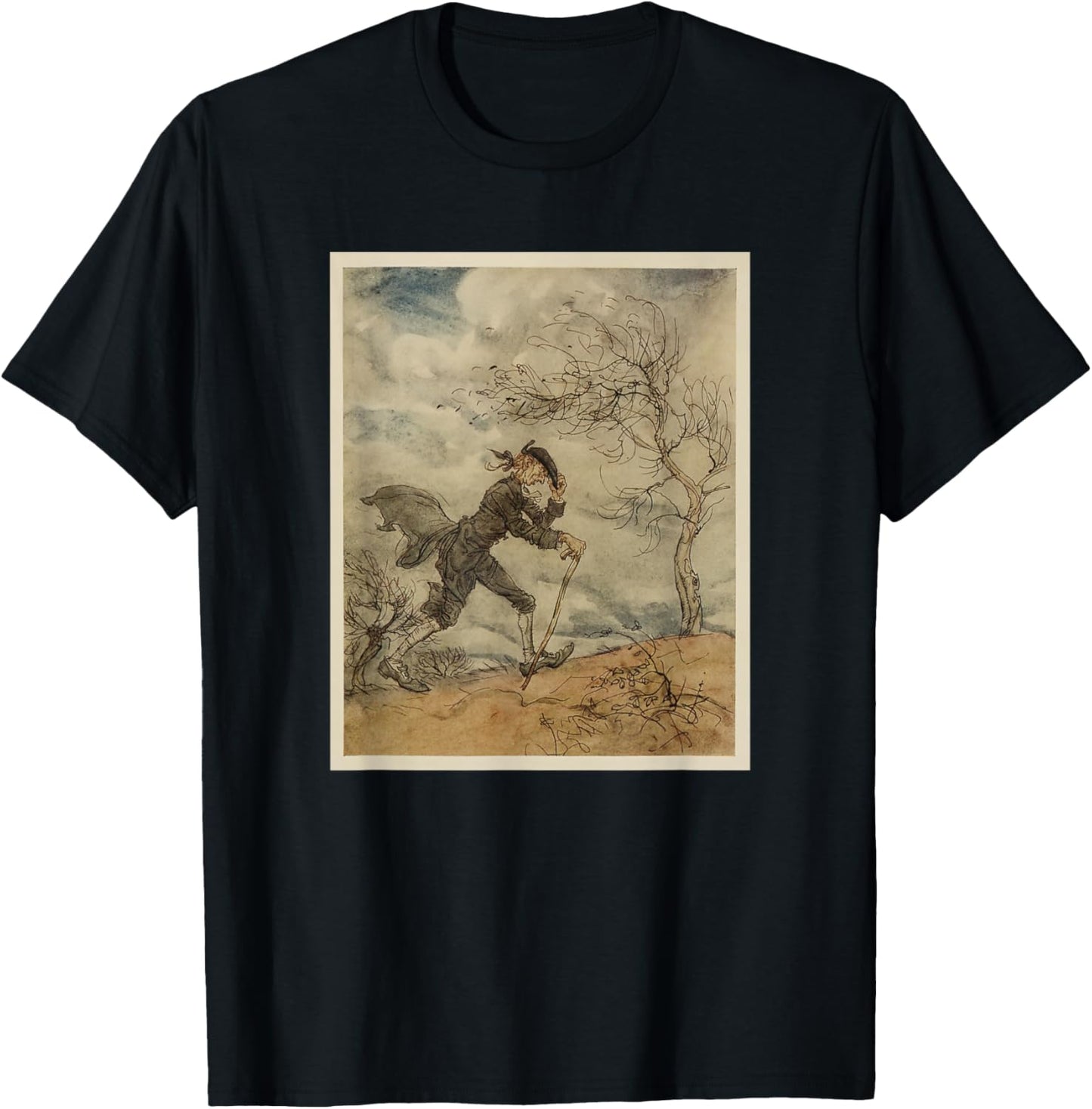 Icabod Crane - Legend of Sleepy Hollow T-Shirt - T-Shirt | Black