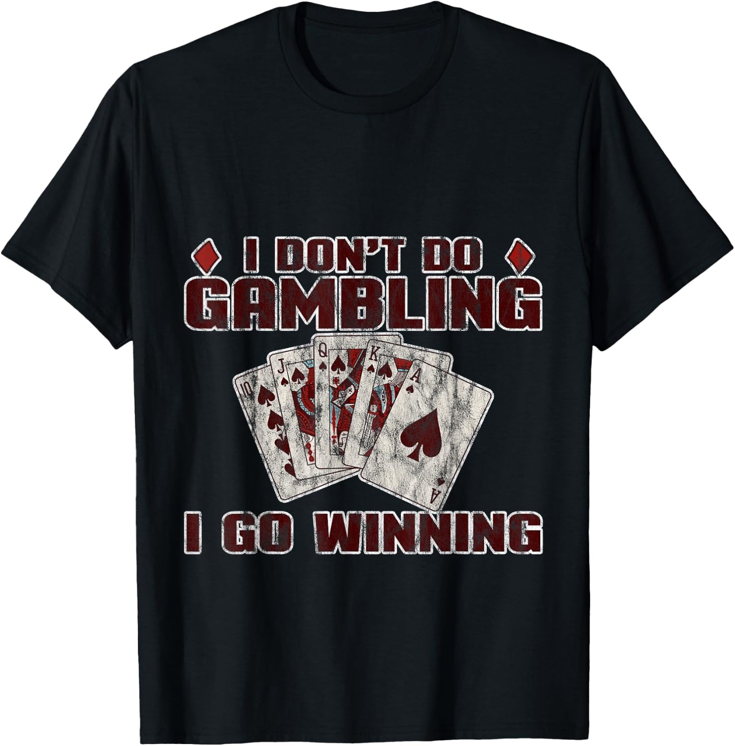 Gambler Apparel Black Modern Game - -Adults, Small, Short Sleeve T-Shirt - T-Shirt | Black