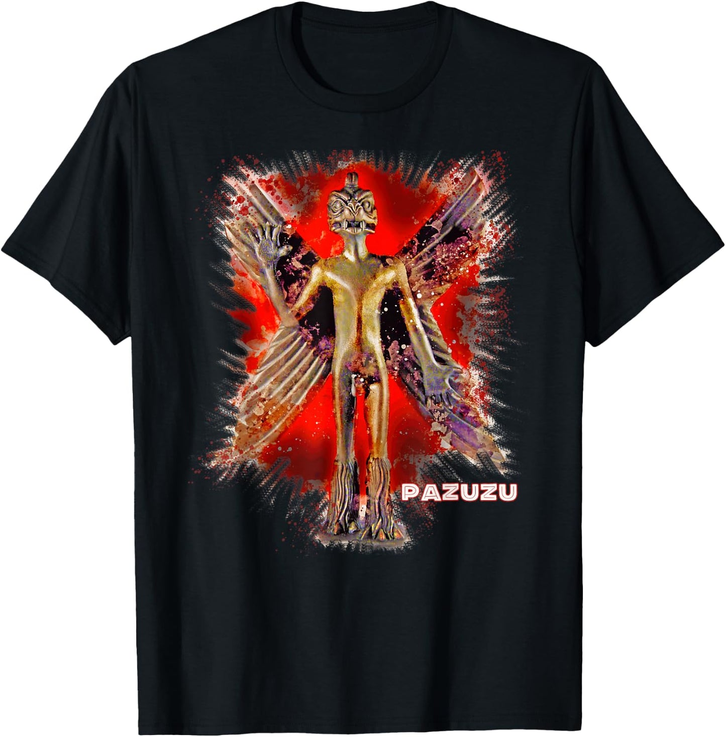 Pazuzu Demon T-Shirt - T-Shirt | Black