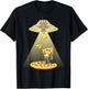 Cool Pizza Art Women Kids Italian Food Pizza Lover T-Shirt - T-Shirt | Black