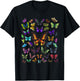 Butterfly Gift Women Kids Butterfly Lover Collection T-Shirt - T-Shirt | Black