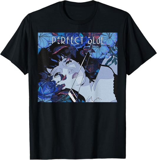 Japanese Anime Girl Perfect Blue Small T-Shirt - T-Shirt | Black
