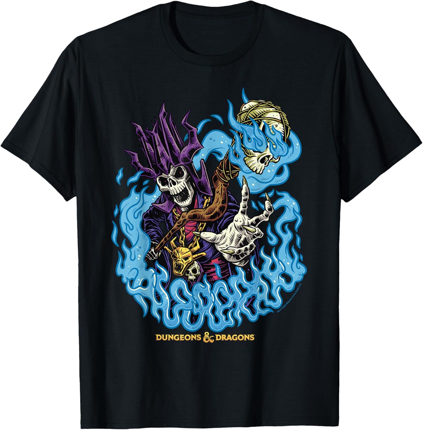 Dungeons & Dragons Acererak Logo T-Shirt - T-Shirt | Black