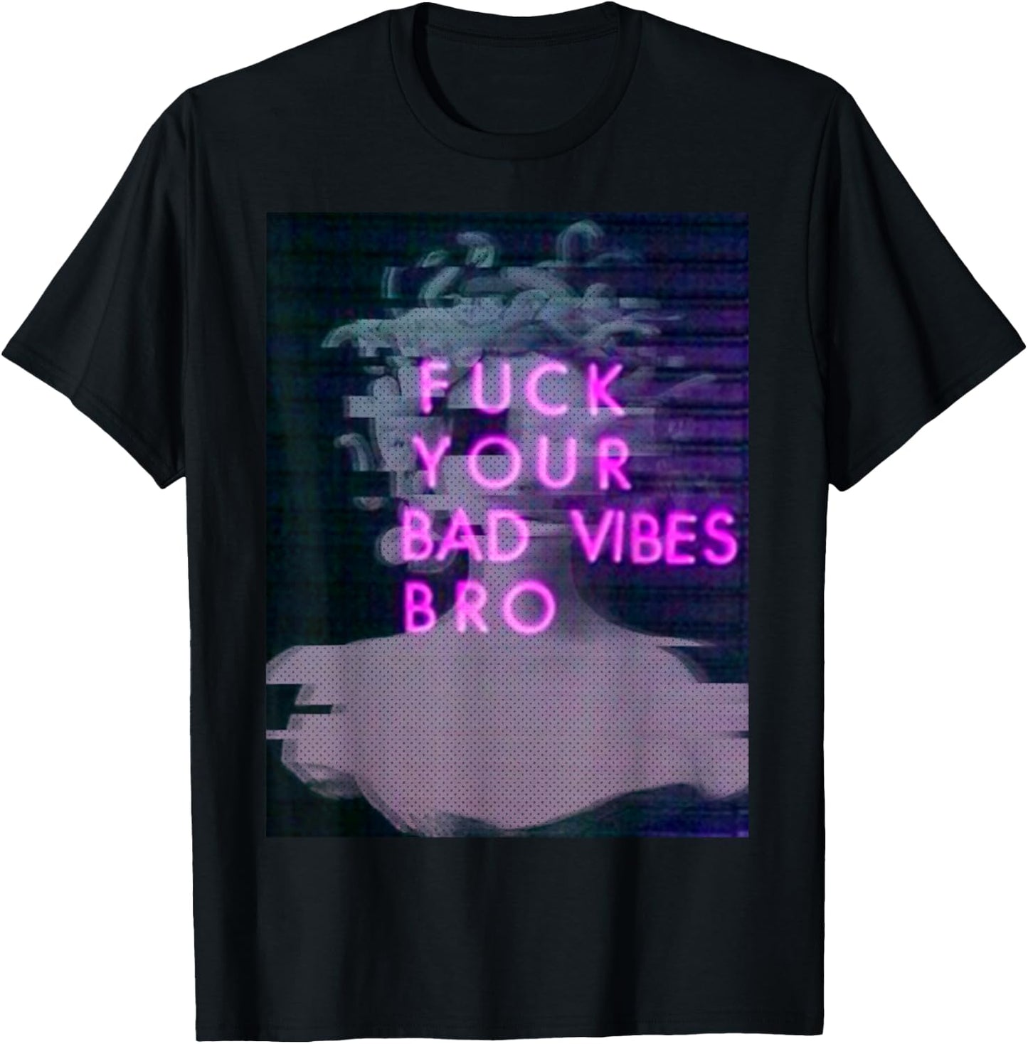 Aesthetic Vaporwave Japanese Futurism Anime Retro Hentai T-Shirt - T-Shirt | Black