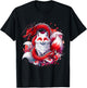 Nine-tailed Fox Kitsune Dragon Japanese T-Shirt - T-Shirt | Black