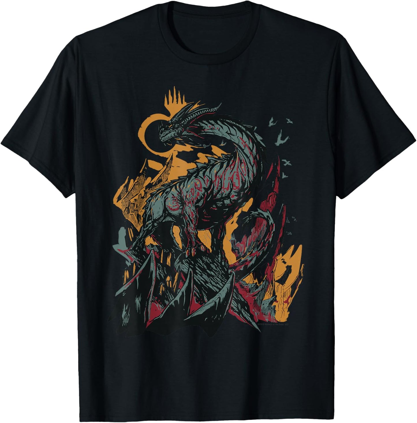 Magic: The Gathering Cloudpiercer T-Shirt - T-Shirt | Black