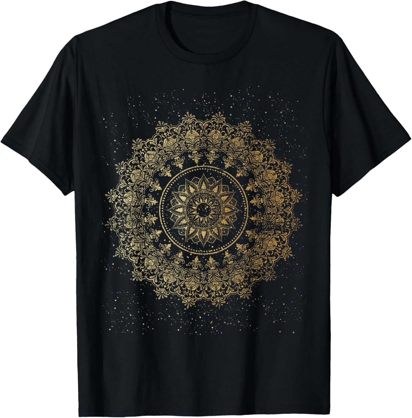 Vintage Mandala T-Shirt - T-Shirt | Black